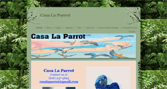 Desktop Screenshot of casalaparrot.biz